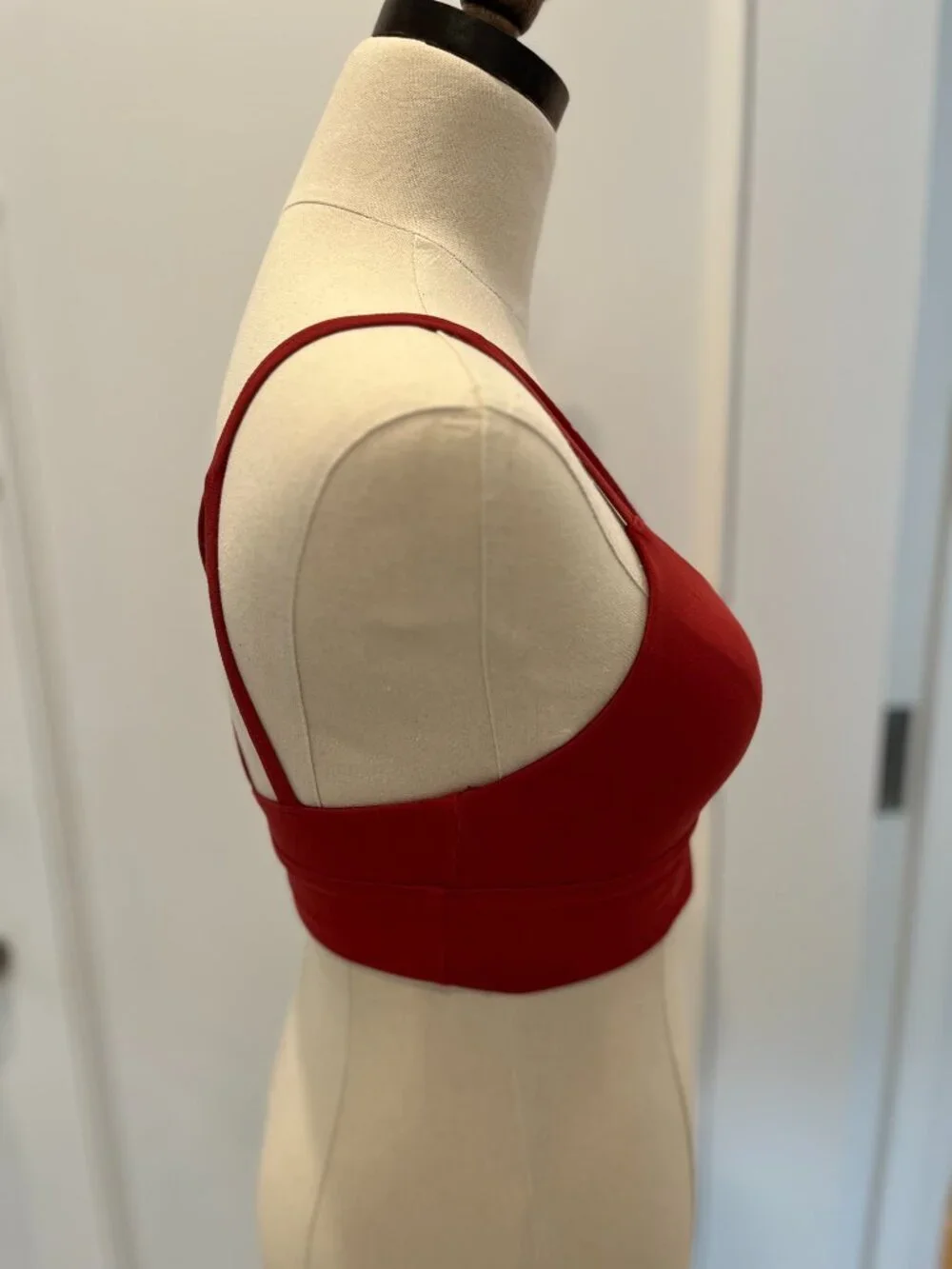 Alo Yoga Red Strappy Top Size Small